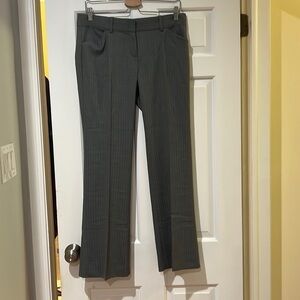 Vintage 90s/Y2K low rise boot cut/flare Theory pinstripe pants